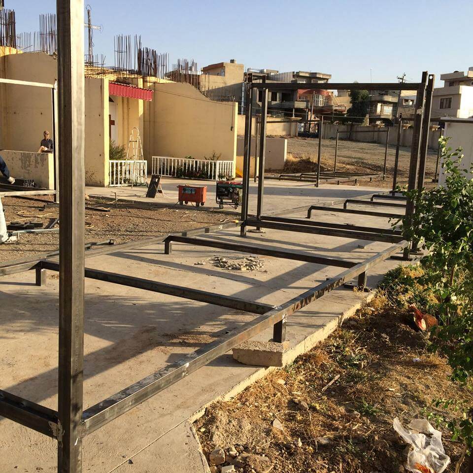 This is what our donors are building. We pray that 4 weeks time will see the families in new caravan homes.